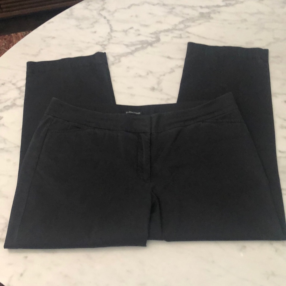 A great wardrobe addition! Eileen Fisher black trousers - Picture 2 of 7
